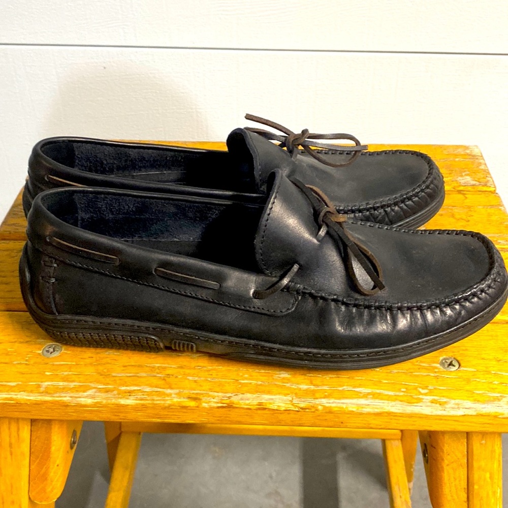 Brass Boots. Men’s leather shoes. Size 12 but more like 11.